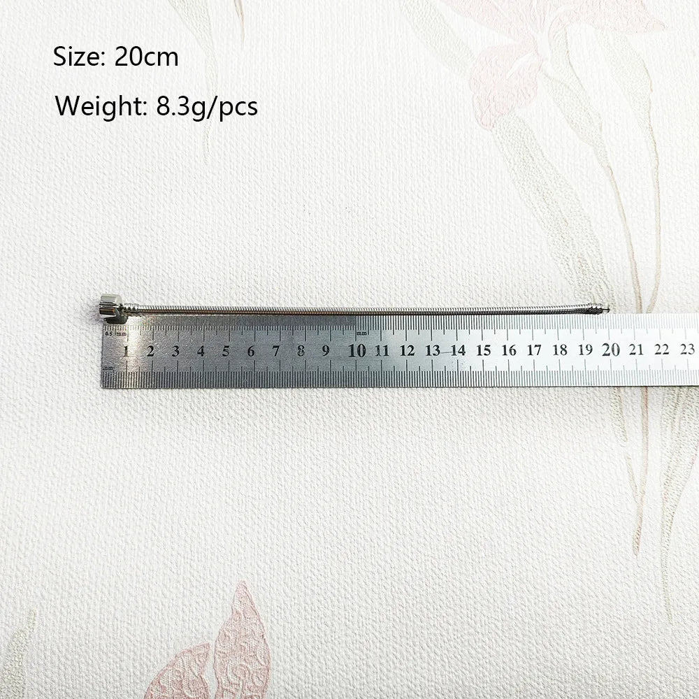 Metal Stainless Steel Waterproof Non-fading Bracelet Men's and Women's Snake Bone Chain Adjustable Bracelet Fashion Jewelry